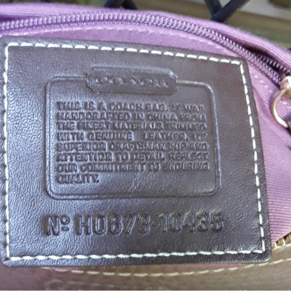 Coach Multicolor Patchwork Crossbody Bag - Picture 4 of 4